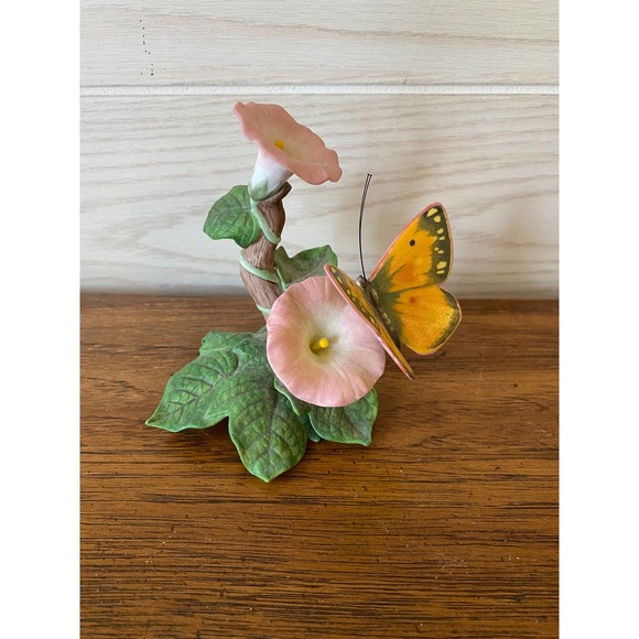 Lenox Nature’s Beautiful Butterflies Porcelain Figurine Orange Sulphur 1993 - Picture 2 of 7